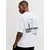 JACK & JONES Majica JCOBIARRITZ pastelno modra/črna/bela