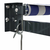 Tenda na uvlačenje plavo-bijela 4,5x3 m od tkanine i aluminija