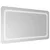 LED kupaonsko ogledalo 50x90 cm