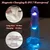 SuperLove LED Vibrating Dildo with Balls & Remote Small