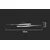 LED plafonsko svetlo LED/12W/230V 3000K 94,5 cm crna