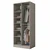 Hanah Home BA291 ormar 90 × 210 × 57,5 cm, peščana