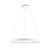 Orion - LED prigušiva luster na sajli KOLK LED/80W/230V 2700/3000/4000K prečnik 80 cm, beo