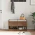 Klupa za predsoblje SANDNES 87x40x50 cm od masivne borovine