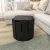 Hanah Home Klub sto Lori 44,5x41x44,5cm Crno-Mermer