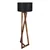 Opviq 534LUN2159 Podna lampa, Crna