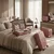 Set kofera 4u1 u roze boji - Sunburst dezen
