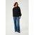 Kaffe Bluza Alva črna
