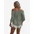 Imily Bela Bluza zelena/bela