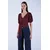 Trend Alacati Stili Ženska bluza Alc-X15130, Bordo