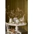 Dekorativna vaza Pip Studio Dots White-Gold