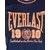 Everlast Mens Fluo LL Tee Navy Orange - muška sportska majica