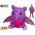 Plush Friends zmaj vijoličen plišast 60cm sedeč 0m+