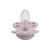 shumee Symmetrinen silikonitutti INFINITY M DUSKY LILAC 6m+, ruokalaput