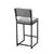 Hanah Home Barska stolica Retro, Siva