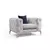Atelier del Sofa Fotelja Como 108x73x90cm Svetlosiva