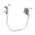 Uhani ALCHEMY GOTHIC - Howl - E481