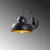 Opviq Zidna lampa E27 Max 40W, Crna