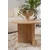 Hanah Home Klub sto Sable, 119x60x40cm, Braon