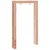 Vanjski tuš Prirodna 137 x 23 x 226 cm Solidno Douglas Drvo