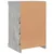 Komoda s LED svjetlima siva boja betona 41x37x67 cm
