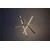 Rabalux Visilica Henli2, LED, 40W, 3000K, 66x66cm, Zlatne boje