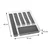 shumee Organizator predalov, 6 predelkov, siv