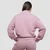 GymBeam Ženska dukserica Agile 1/2 Zip Woodrose