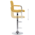 Greatstore Barski stol rumeno blago