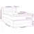 vidaXL Box spring postelja z vzmetnico temno siv 90x190 cm žamet