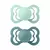 BIBS Supreme Cucle, Silikonske, 6-18m, 2 komada, Sage & Ivory