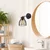 Opviq Kemah N 1238 Zidna lampa, Crna