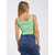 Green Womens Basic Tank Top Pieces Nukisa - Women