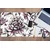 Decormat Podloga za pisalno mizo Vrtnice 100x50 cm