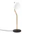 Opviq Stona lampa, Crna