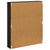 Polica za časopise s policom 2 pcs Crni hrast 60 x 12 x 70 cm