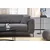 Atelier del Sofa Ugaona garnitura 96x85x287cm Antracit