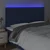 LED uzglavlje plavo 180x5x118/128 cm od tkanine