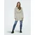 Womens cream suede coat ONLY Joline - Women