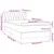 Vidaxl Box spring postelja z vzmetnico temno modra 100x200 cm žamet