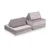 shumee Montessori Comfort Velvet Lila mini igralni kavč
