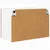 Vidaxl Viseča omarica Riga 2 pcs Staro les in bela 60 x 31 x 40 cm