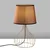 Opviq Stona lampa Telis-5402, 28x28x51 cm, IP20, Braon-zlatne boje