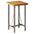 Barski stol od masivne obnovljene tikovine 60 x 60 x 107 cm