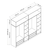 Hanah Home Ormar Kale 8434