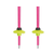LEKI Ski štapovi VENOM SL TR-S, Roze - žuti
