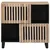 Vidaxl Komoda 80x34x75 cm trden mangov les