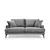 Atelier del Sofa Dvosed Papira Sivi