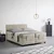 Boxspring Krevet Dixon , kapućino