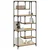 Regal za knjige boja hrasta 81 x 36 x 176 cm konstruirano drvo